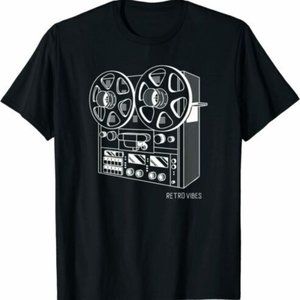 Cassette Tape Reel To Reel Analog Sound System T-Shirt